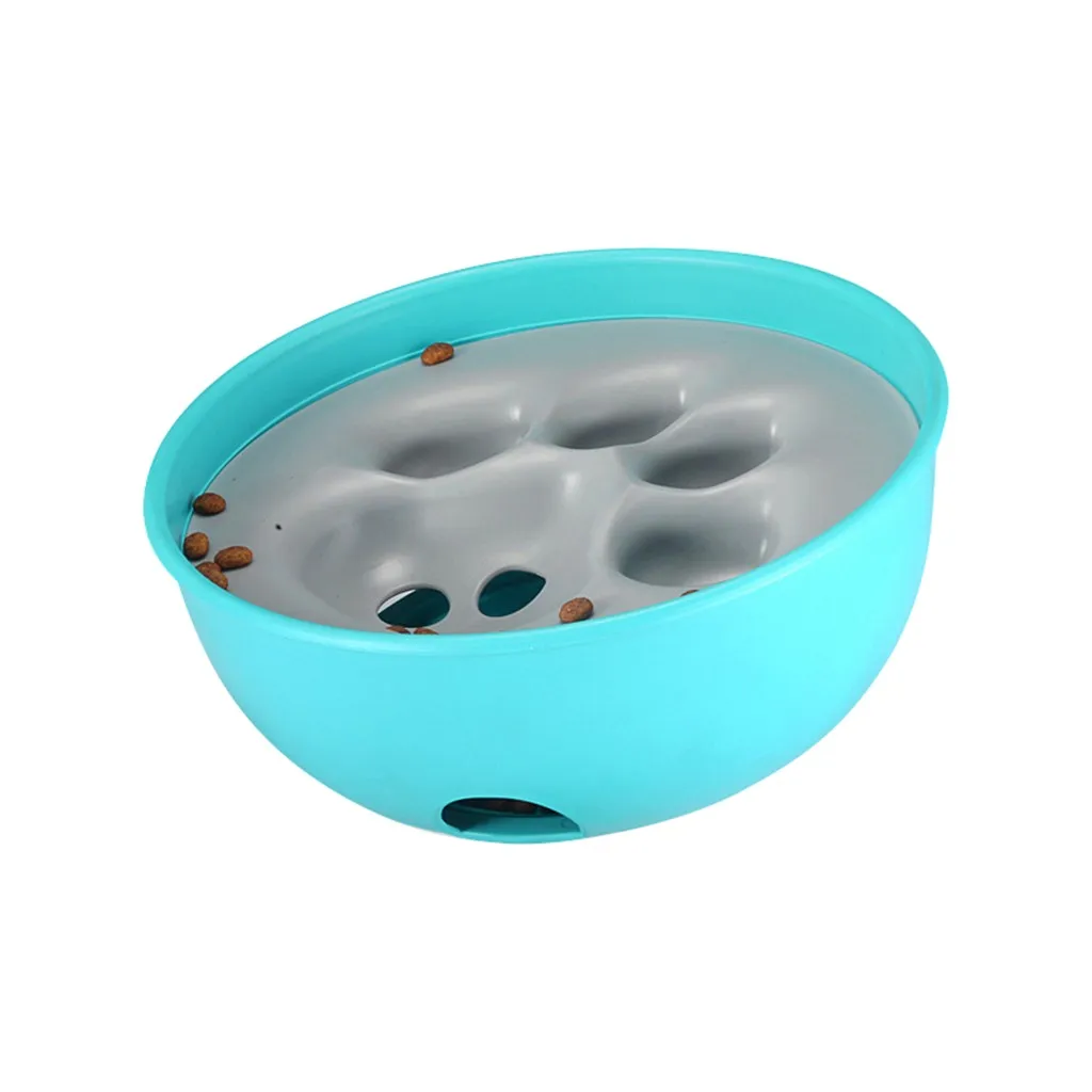 

Transer Bowls For Dog Food Rock 'N Bowl Puzzle Feeder Dogs Bowl - Fun Interactive Enrichment Dog Dish 18 Dec26 P30