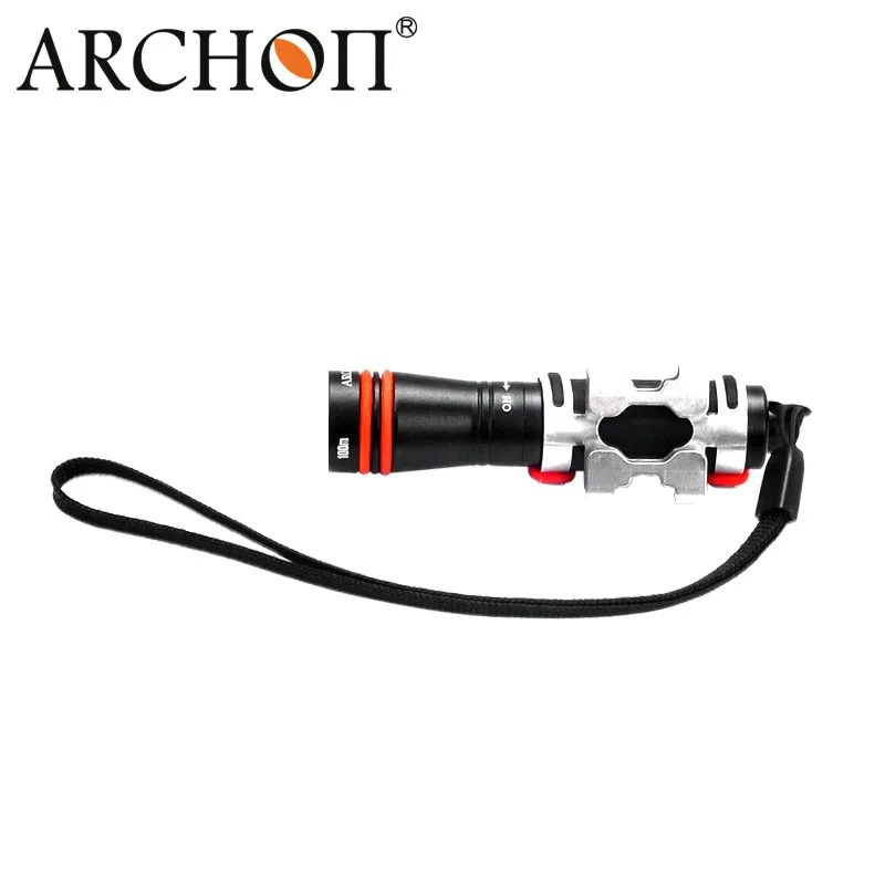 ARCHON водонепроницаемое оборудование для дайвинга на глубине 100 м профессиональная маска фонарик для дайвинга 120 мин фонарик для дайвинга