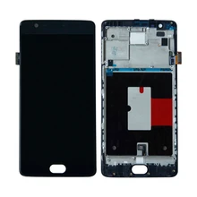 Для OnePlus 3 Three A3000 A3003 сенсорный экран дигитайзер ЖК-дисплей рамка сборка Замена
