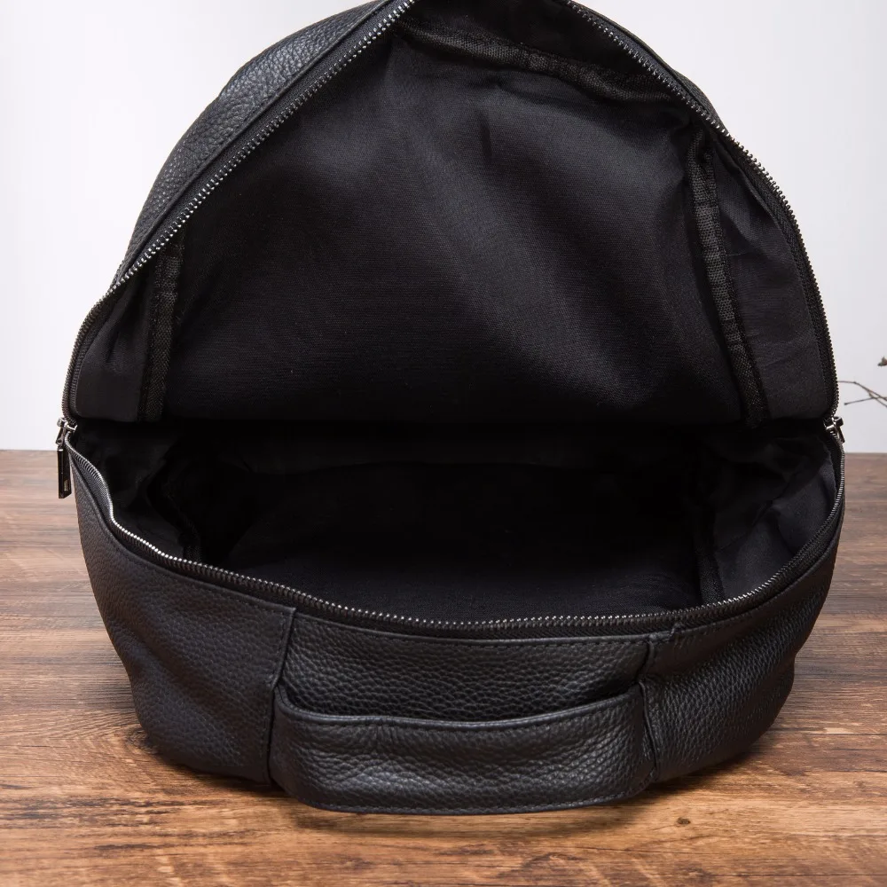 Мужская оригинальная кожаная дизайнерская Повседневная дорожная сумка, мужской модный рюкзак, рюкзак для колледжа, студентов, школы, книга 17 дюймов, сумка для ноутбука BB334