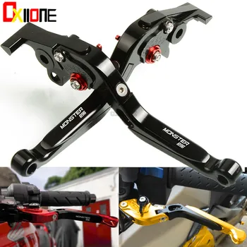 

CNC Adjustable Brake Folding Extendable Clutch Levers Set For Ducati 696 MONSTER 2009-2014 2012 2013 Motorcycle