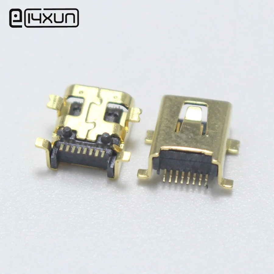 uxcell 2x connecteur à souder USB mini B 2 pcs solder connector female SMD Socket 