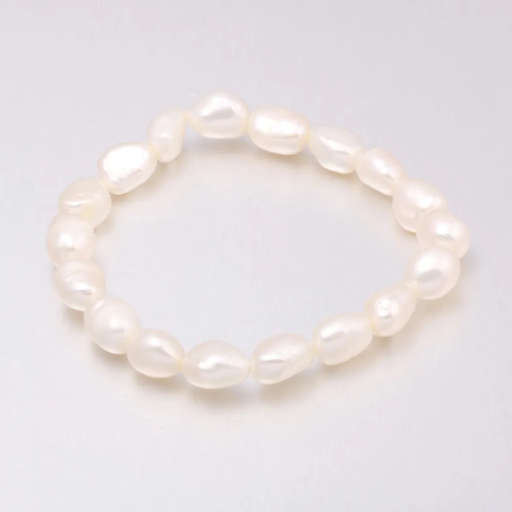 

2018 High Quality 8-9 mm Freshwater Pearl Bracelets Natural Pearl Bracelet for Women Pearl Bracelet