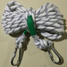10 м 1500 кг 12 мм подъемные рабочие семейной жизни-экономия высотное здание страхования безопасности стальной трос Спорт жгут подъема слинг