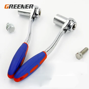 

Universal Torque Socket Wrench Set Socket Sleeve 7-19mm Power Drill Ratchet Metric Spanner Set