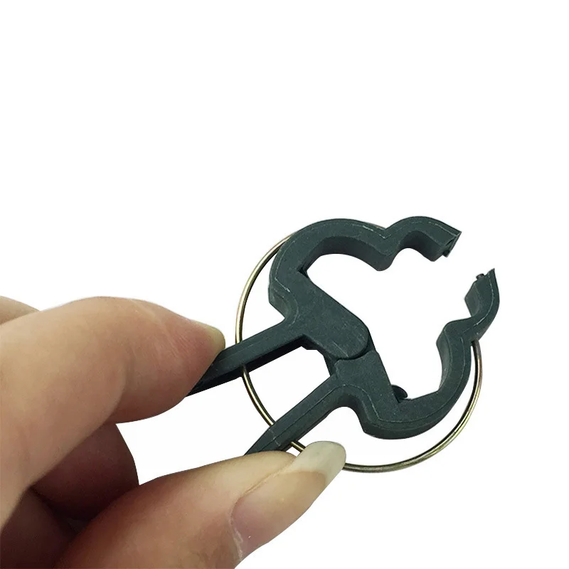 

80pcs 6CM / 4CM Plastic Plant Support Clips For Tomato Hanging Trellis Vine Connects Plants Greenhouse Vegetables Garden Orname