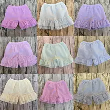 Купальные шорты; Одежда для девочек; пляжные шорты; Высококачественная Спортивная одежда для сна; Детские шорты кальсоны; ; хлопковая детская одежда