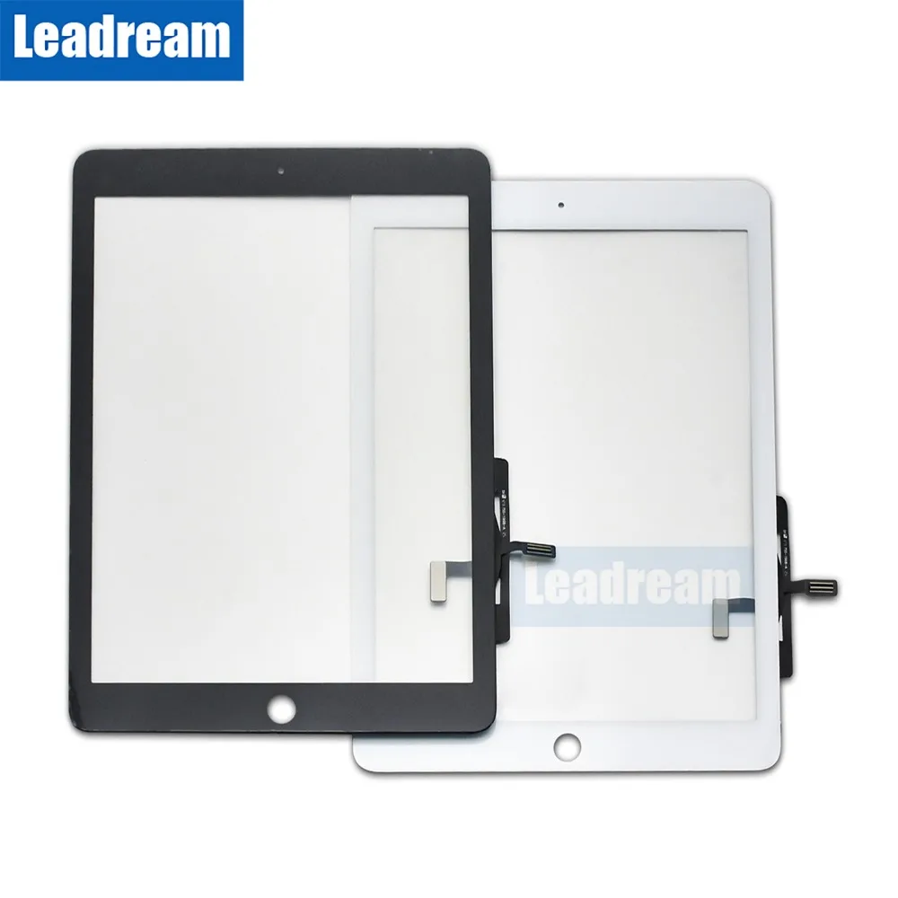 

10PCS Touch Screen Glass Panel with Digitizer No Home Buttons for iPad 2017 5th Air A1474 A1475 A1476