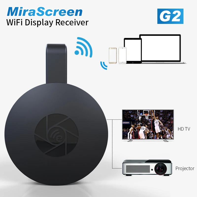 2018 Hot~ MiraScreen G2 Tv Stick Android Mini PC Miracast Dongle 2.4G wifi better than google chromecast chrome cast Receiver