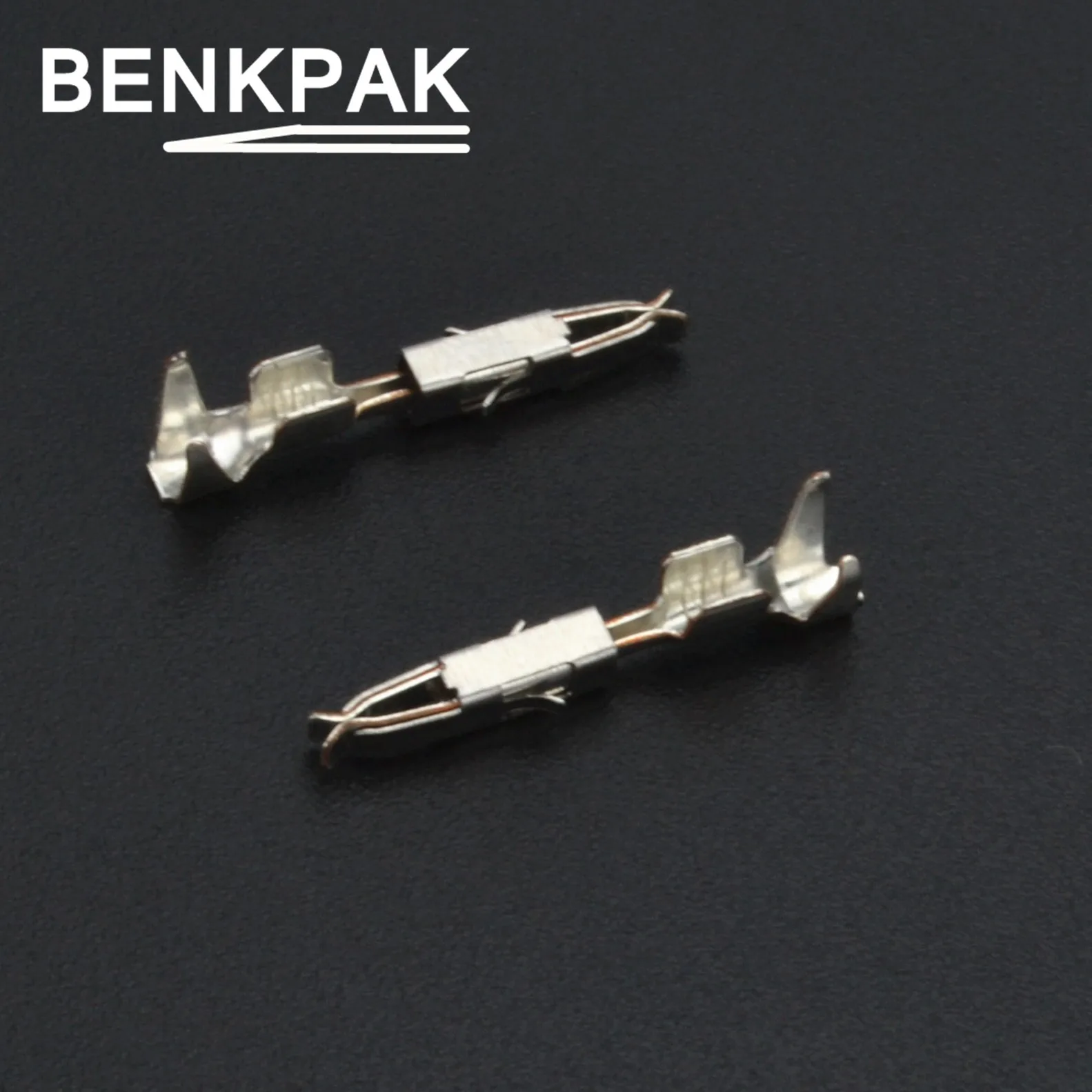 

BENKPAK 20pcs/lot 1.5mm Female Crimp terminal Connectors for Car,964274-2 car terminals for VW,17-20 AWG,0.5~1 mm2