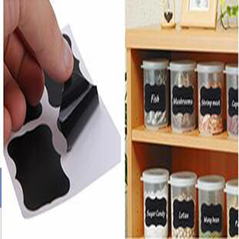 

2014 Hot big size curly frame chalkboard labels free shipping,80*55MM