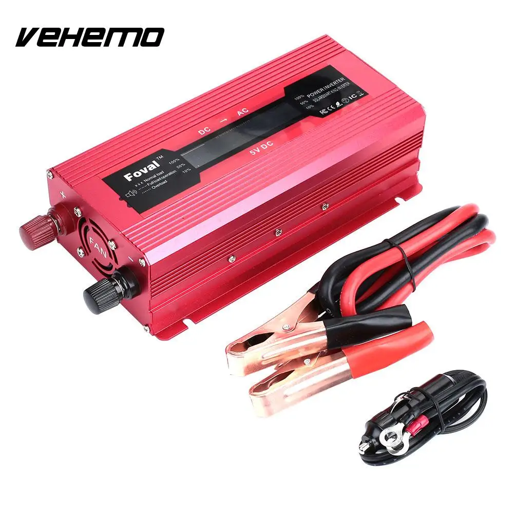 

Modified Sine Wave 2000W Peak Charger Auto Inverter High Performance Transformer Car Inverter Portable Adapter