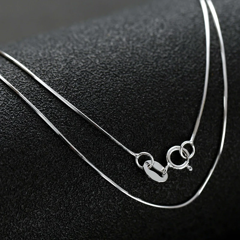 Genuine Sterling Silver 925 Variety Styles Chain 16" 18" Elegant