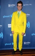 2016 Custom Made Slim Fit Yellow Men Wedding Prom Suits Double Breasted Tuxedos 2 Pieces Groom