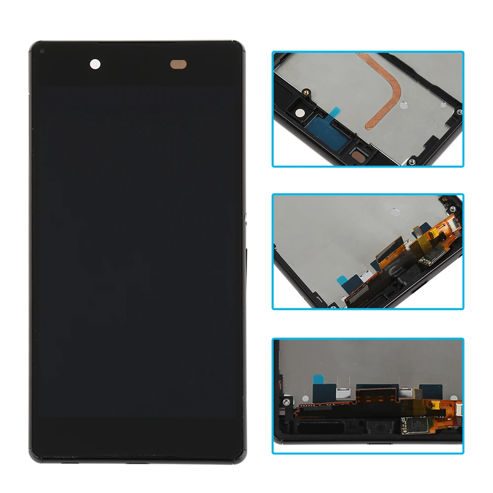 ЖК дисплей для SONY Z3 Plus Z4 E6553 E6533 E5663 экран дигитайзер сенсорный в сборе Замена Рамки