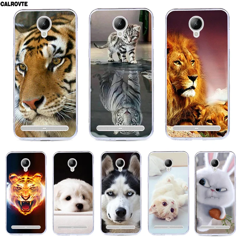 

For Lenovo Vibe C2 Power Cover Silicone Back Case For Lenovo C2 k10a40 5.0" Soft TPU Flower Silicone Cases Mobile Phone Bag