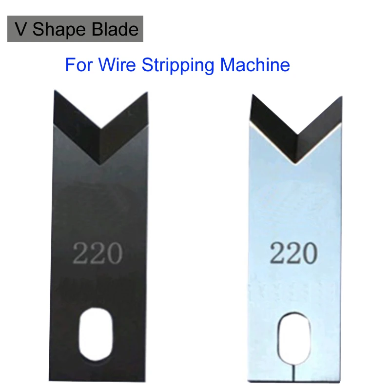 V тип лезвия нож для 220 модели типа кабеля резки пилинг машина провода зачистки машины серии