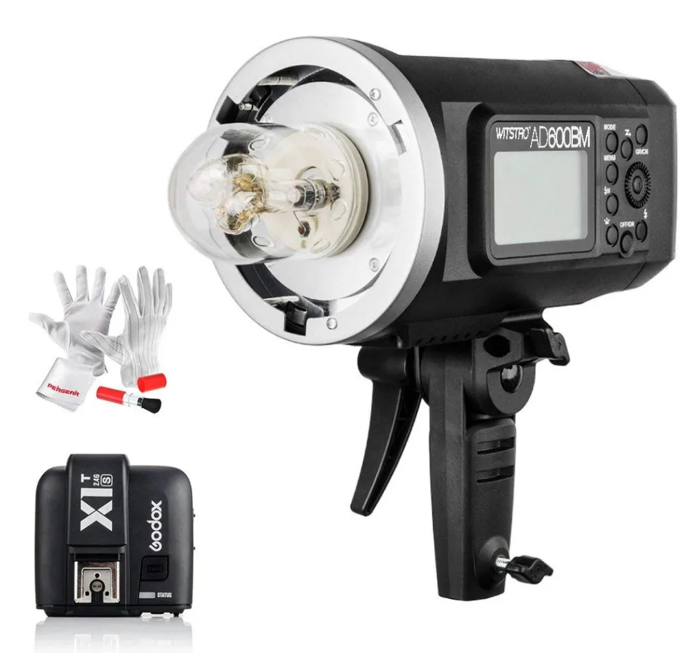 Godox AD600BM 600W HSS 2 4G GN87 портативная беспроводная наружная вспышка Bowens + X1T C триггер