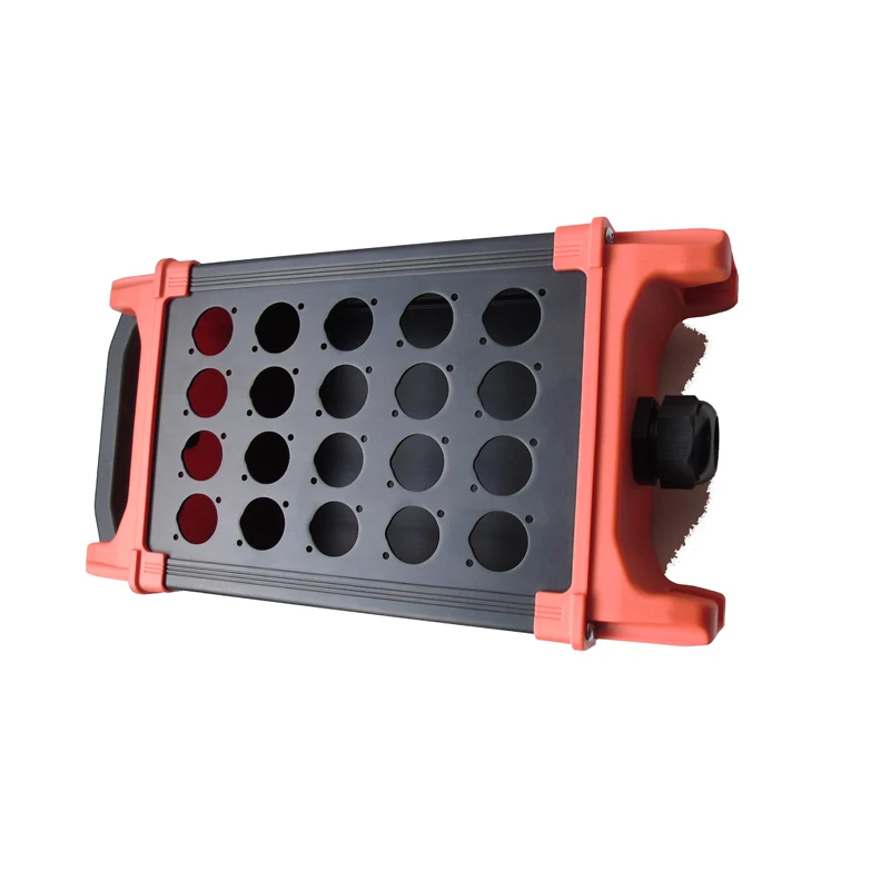 High quality 20 signal pathway stage junction box Stage snake cable box Multichannel audio cable junction box цена High quality 20 signal pathway stage junction box Stage snake cable box Multichannel audio cable junction box цены онлайн