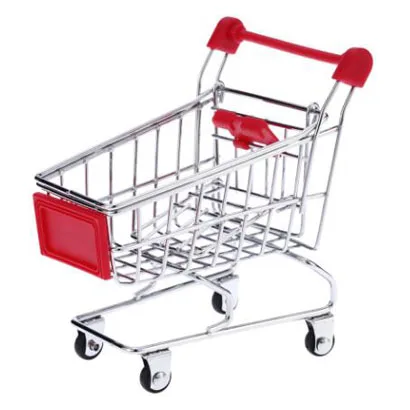 Funny Parrot toy bird Supermarket Shopping Intelligence Cart Basket R SODIAL