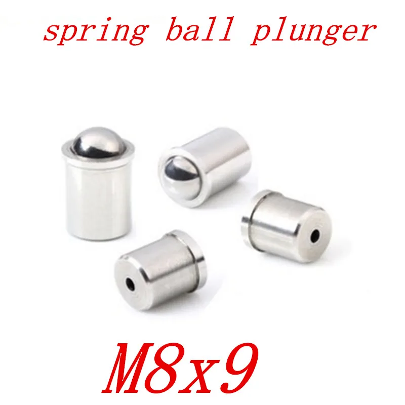 20PCS M8*9 Stainless steel ball spring plungerin Screws from Home