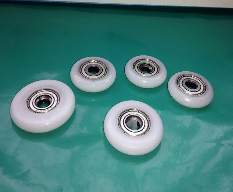 

Brand New 1Piece Shower room pulley wheels shower room roller high quality bearing steel wear-resistant wheels Repair Parts