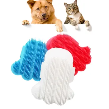 

Pet Bathing Brush Soft Dog Grooming Comb Gloves Massage Brush Hair Remove for Cats J2Y