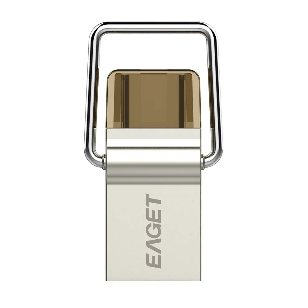 EAGET CU10 Type C USB 3 0 OTG Флешка 16 ГБ 32 64 флеш накопитель двойного назначения u диск легко