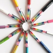 Логотип ручка personalzied сувениров для выставки хороший кристалл ручки пользовательские выгравированы с логотипом бренда и дизайн