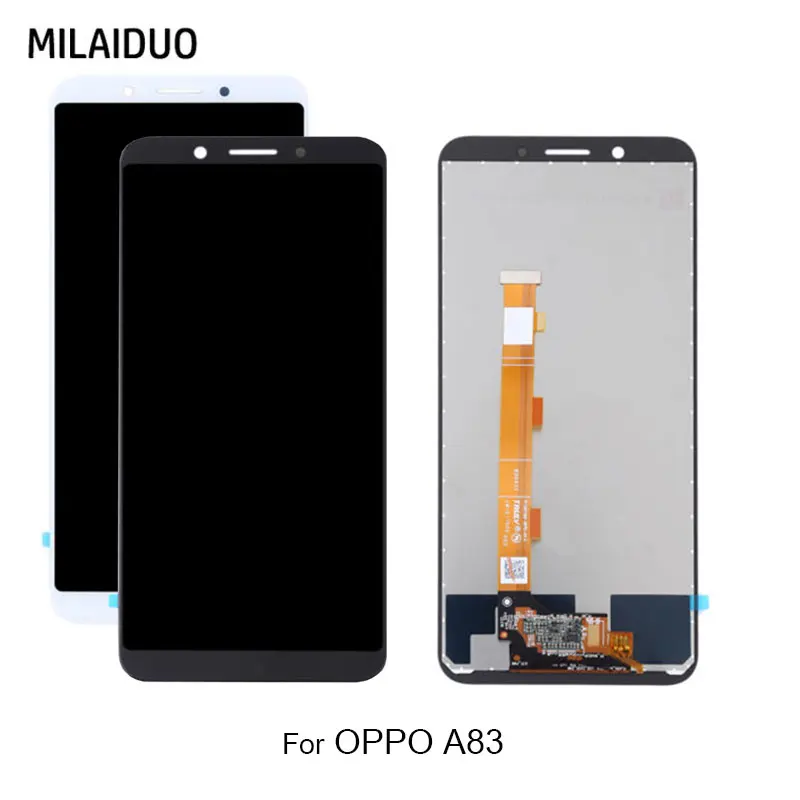 

Original LCD Display For Oppo A83 Touch Screen Digitizer Full Assembly Replacement No Frame 5.7" Black White