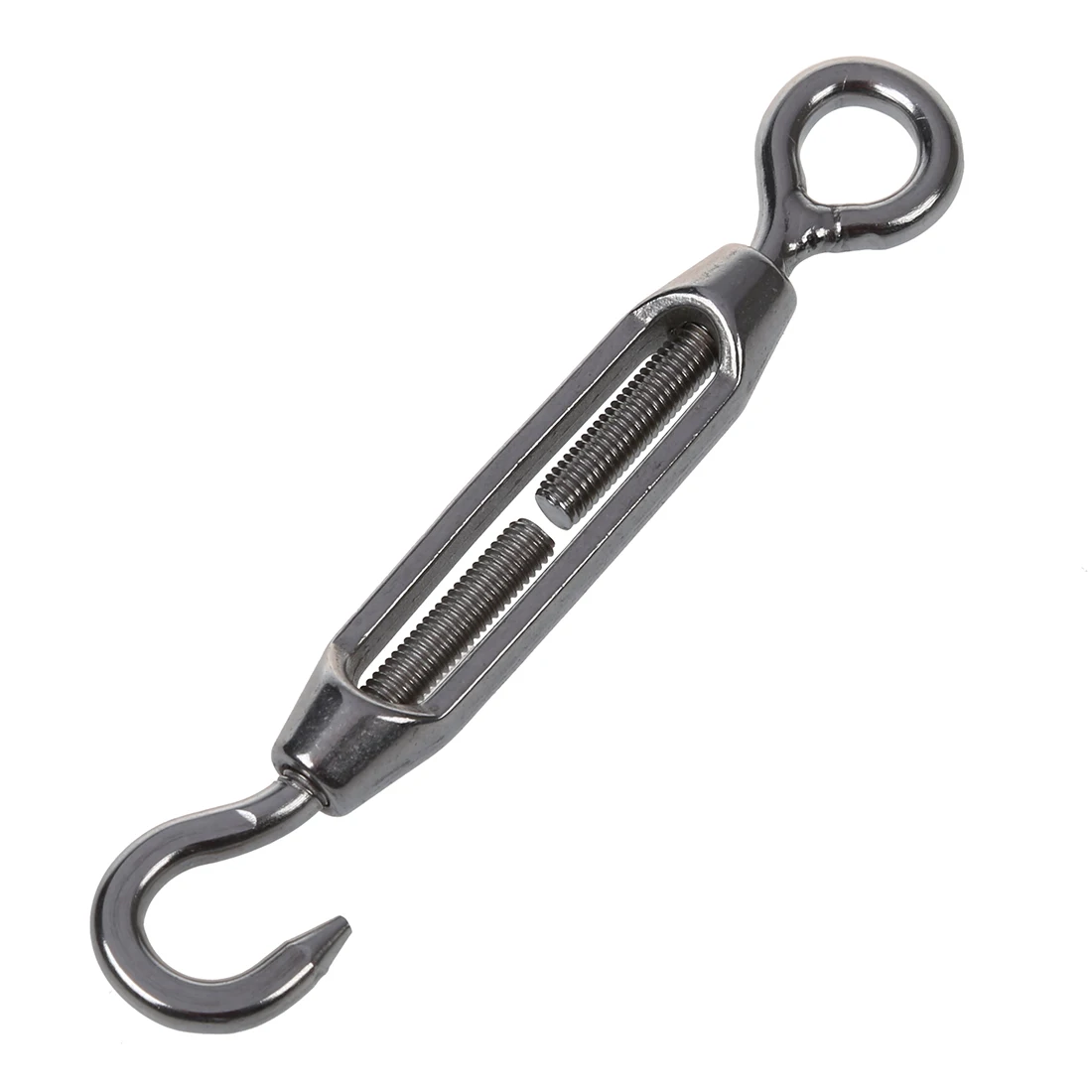 

M4 Stainless Steel 304 Hook & Eye Turnbuckle Wire Rope Tension Pack Of 5
