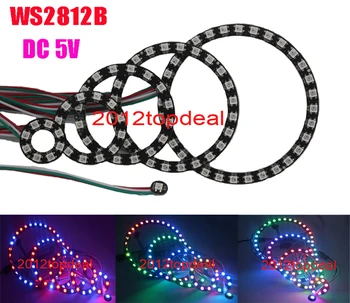 

WS2812 5050 RGB LED 1 8 12 16 24 32 Bits Ring Lamp Light with Integrated Driver