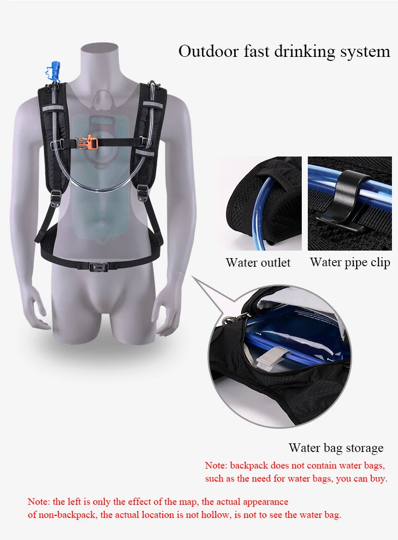 Flash Deal Sireck Bicycle Bag Outdoor Running Cycling Backpack Sports Hiking Climbing Hydration +2L Water Bag Bike Bag Mochila Ciclismo 6 Flash Deal Sireck Bicycle Bag Outdoor Running Cycling Backpack Sports Hiking Climbing Hydration +2L Water Bag Bike Bag Mochila Ciclismo 6