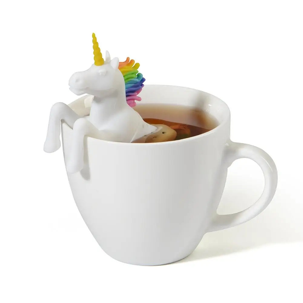 

Silica Gel Unicorn Tea Maker Soft And Elastic Texture Easy To Clean Tea Infuser A Perfect Gift For Friends And Families