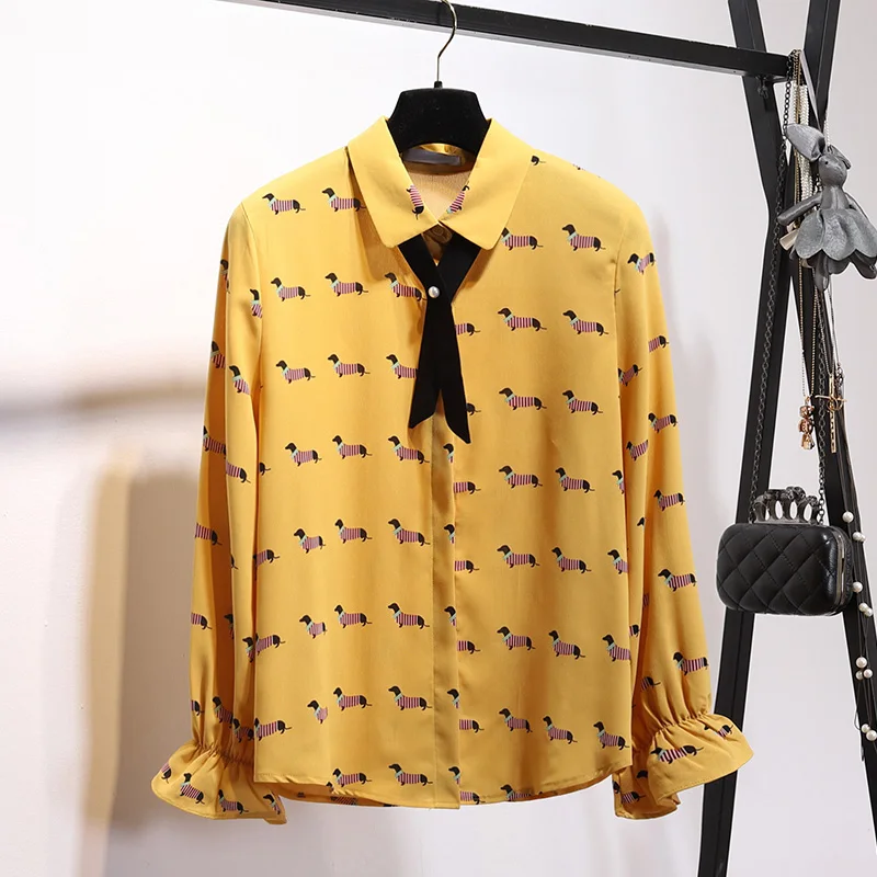 Aliexpress.com : Buy Autumn Formal Chiffon Blouse Shirt