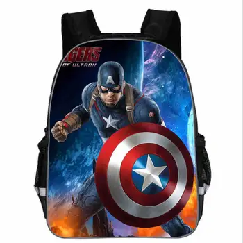 

11-16-inch Mochila School Kids Backpack Avengers Infinity War Printing Cartoon Children School Bags Boys Teenage Girls Backpacks