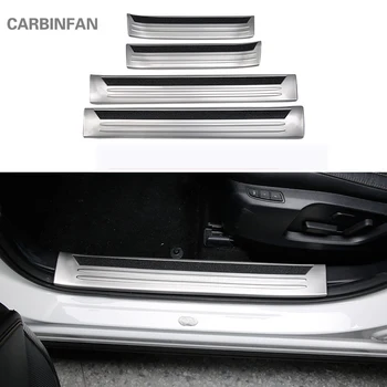 

Stainless Door Sill Scuff Plate Inside Door Sills Protector Stickers Car Accessories Fit For Mazda CX-5 CX5 2017 2018 C148