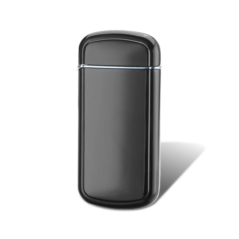 

USB rechargeable lighter ultra-thin metal shell 3D engraving lighters shake resistance wire heating cigarette lighter