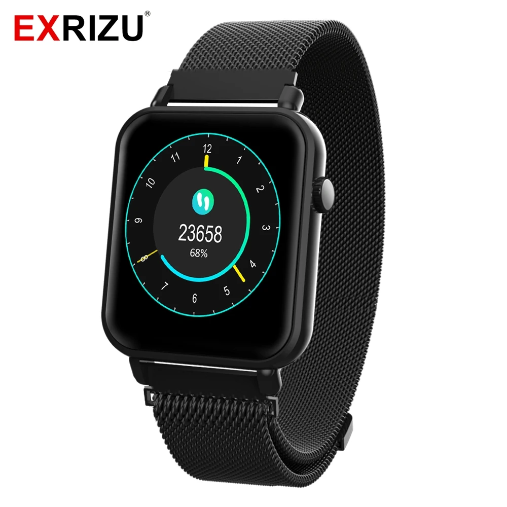 

EXRIZU Y6PRO Smart Watch 1.3inch Color Screen Heart Rate Blood Pressure Monitor Smart Activity Tracker Smartwatch Wristband IP67