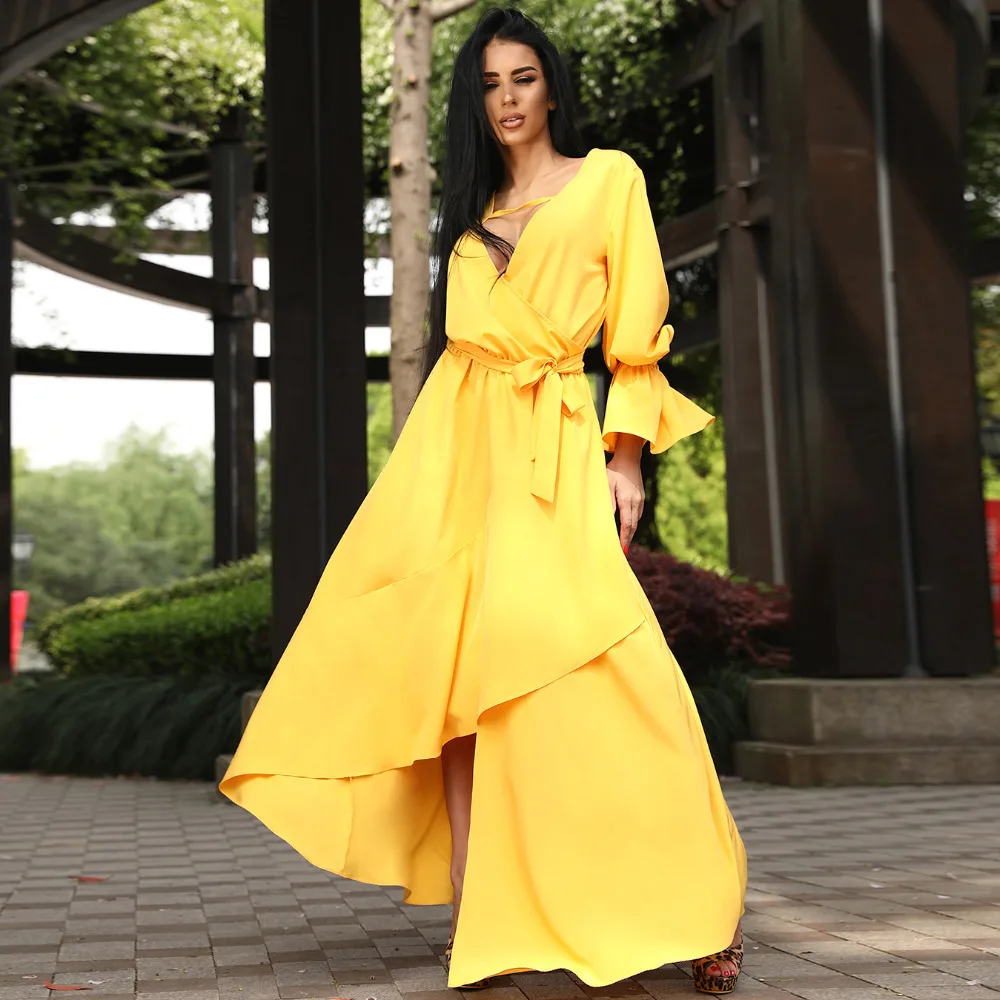 mustard colored plus size dress