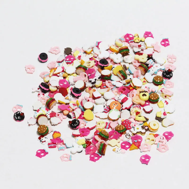 

1pack x "Do-Nuts, Cupcakes & Bows" 3D Nail Art Kawaii Decoration Crafts Mixed
