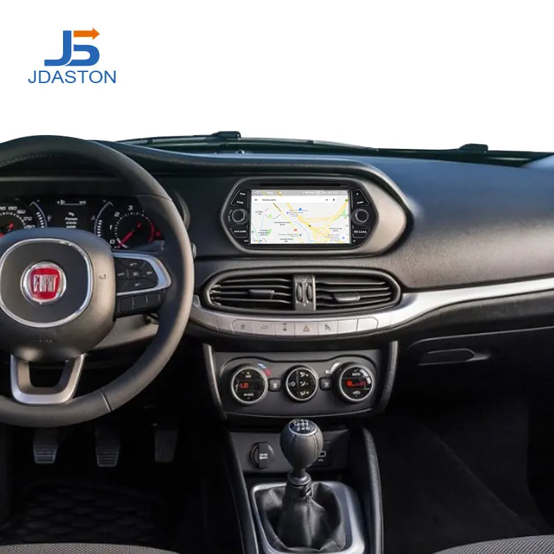Excellent JDASTON Android 9.0 Car DVD Player For Fiat Tipo Egea 2015 2016 2017 Multimedia GPS Navigation 1 Din Car Radio Stereo 4G+32G CD 5