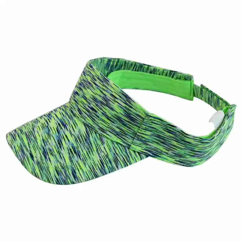 green visor hat