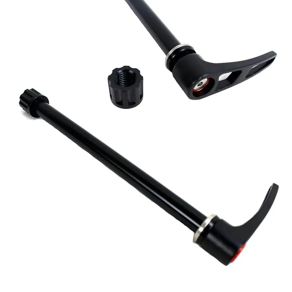 

E-Thru axle 12 X 142 mm MTB thru axle rear wheel skewers with a locknut Thread Pitch 1.5 mm Length 173