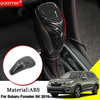 

Car Styling ABS Automatic Gear Decoration Cover Interior Chrome Sequins Auto Sticker Accessories Fit For Subaru Forester SK 2019