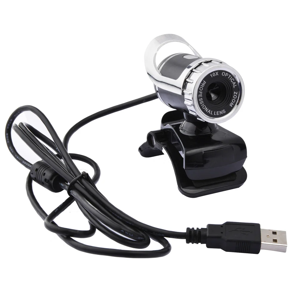Веб-Камера USB Высокое разрешение веб-360 градусов MIC-клипсы для Skype для Youtube компьютера PC ноутбук камера для ноутбука