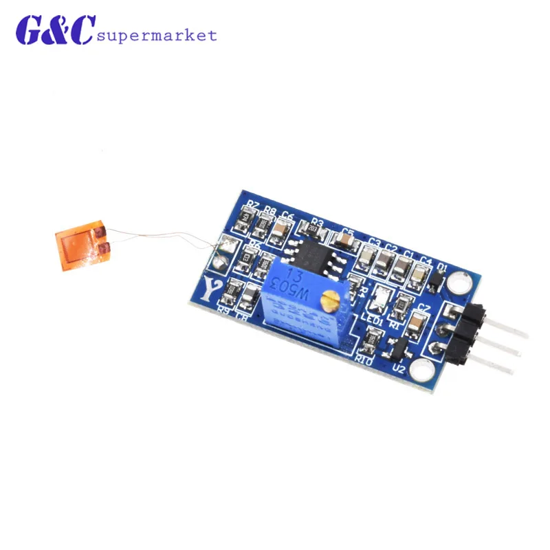 Strain Gauge Bending Sensor Module Weighing Amplifier Voltage Output Electronic Sensor DIY Kit