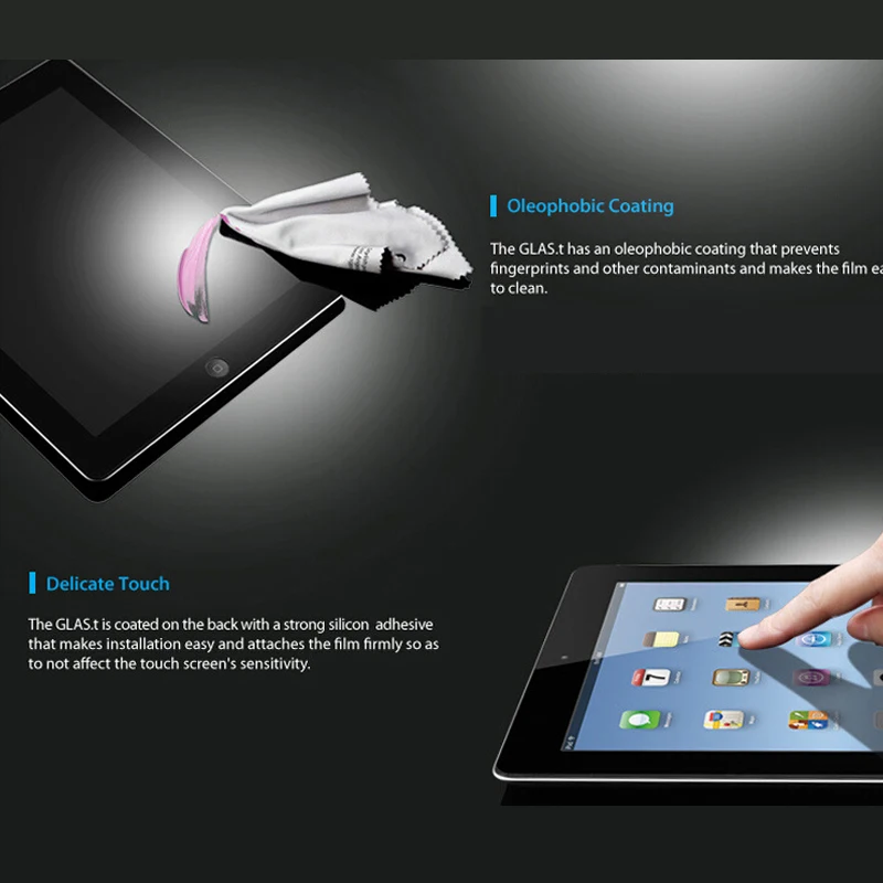 FENGHEMEI закаленное Стекло протектор для Apple iPad 2/3/4 Air/Air 2 Pro 9 7 10 5 Mini/Mini 4 без розничной