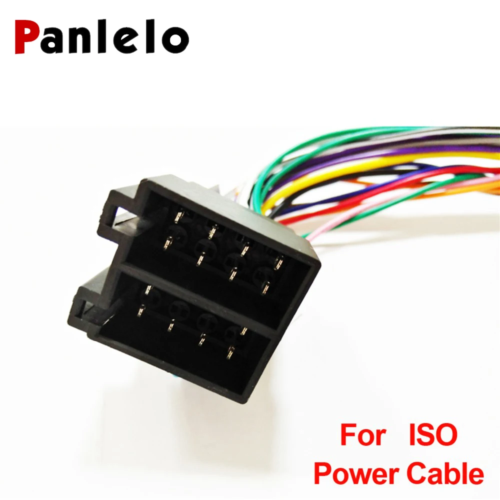 Panlelo автомобильный стерео Универсальный 1din или 2din Android силовой кабель жгут ISO подходит для Toyota для Nissan модель для Panlelo радио