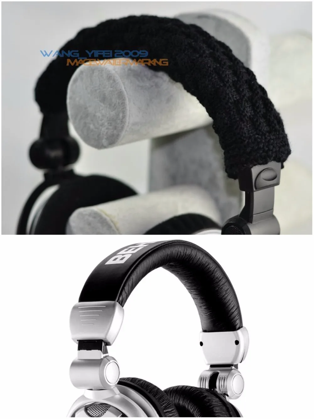 

100% Pure Wool Headband Cushion For Behringer HPX 2000 HPX3000 HPX6000 HPX4000 DJ Studio Headphone Headset